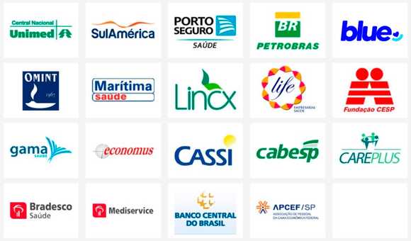 Atendimento: Convênios e Particular