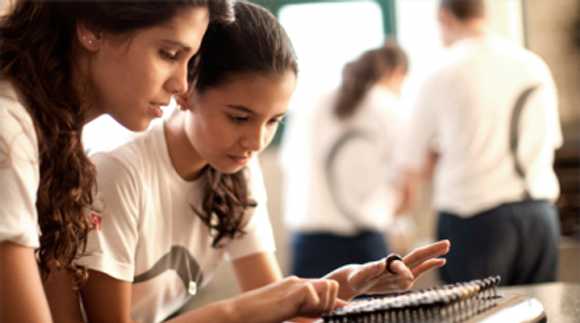 Alunos da Fundação Bradesco